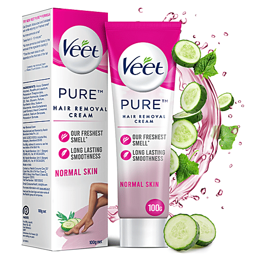 Buy Veet Hair Removal Cream Silk Fresh Normal Skin 100 Gm Online At Best Price of Rs 280 bigbasket