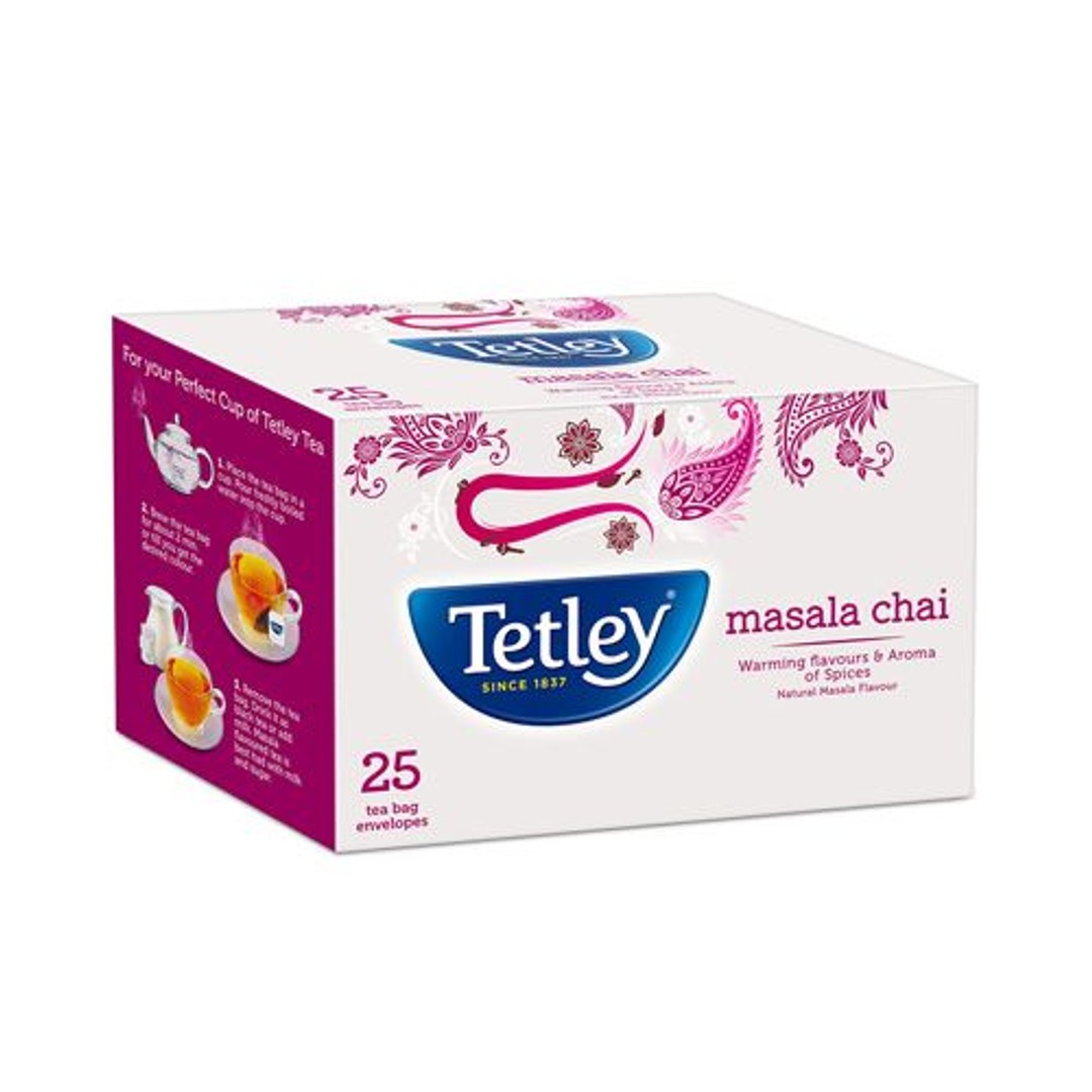 Buy Tetley Tea Masala Chai 25 Teabags Online At Best Price of Rs null