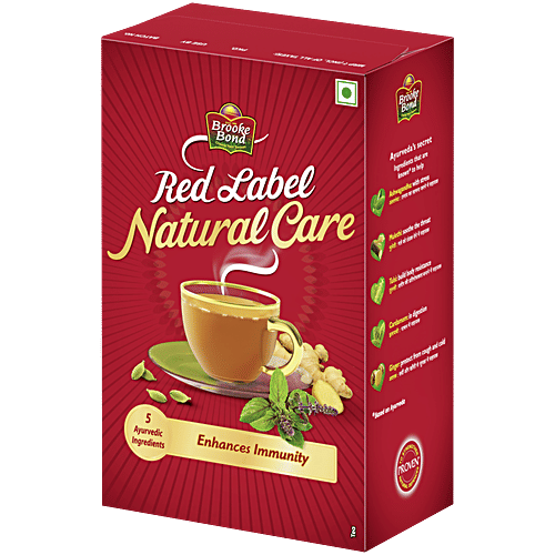 Red Label Natural Care Tea, 500 g  Based On Ayurveda, Enhances Immunity