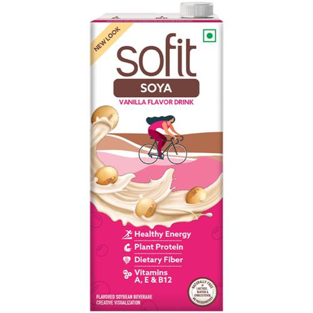 Sofit  Soya Vanilla Flavour Drink, 1 L Tetra