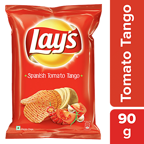 Buy Lays Potato Chips Spanish Tomato Tango 95 Gm Online At Best Price