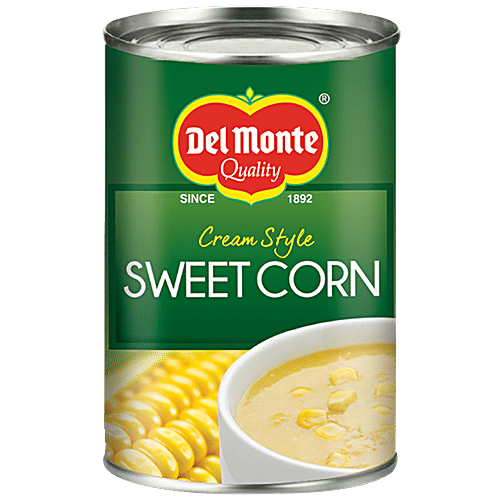 Del Monte Sweet Corn - Cream Style, 425 g Tin No Artificial Flavors