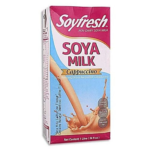 Buy Soyfresh Soya Milk Cappuccino 1 Ltr Online At Best Price of Rs 195