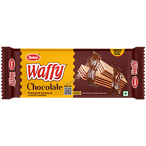 Dukes  Waffy Chocolate Flavoured Wafers, 55 g  