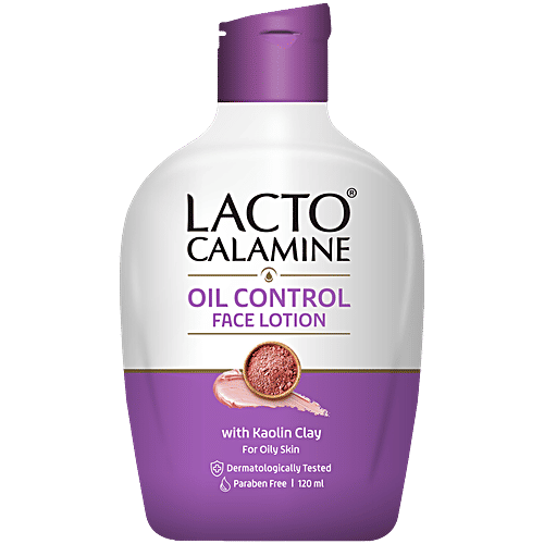 Lacto Calamine Kaolin Clay Face Lotion For Oily Skin, 120 ml  
