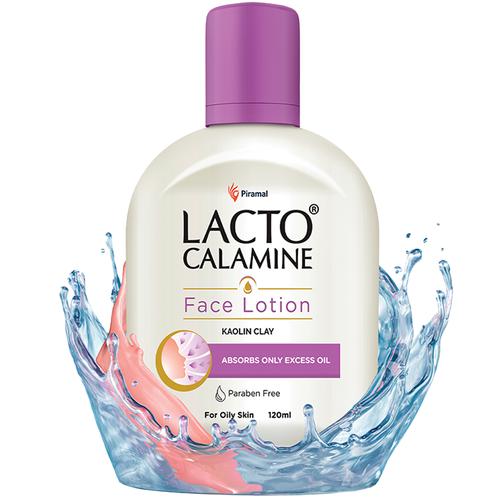 Lacto Calamine Daily Face Care Lotion - Oily Skin, 120 ml  