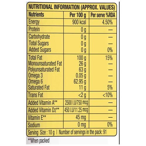 Dhara  Refined - Sunflower Oil, 1 L Pouch 