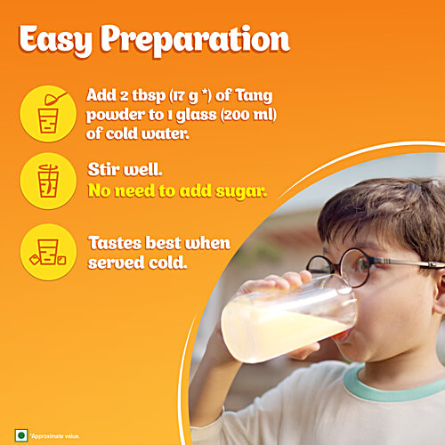 Tang Instant Drink Mix - Lemon, 500 g Pouch 