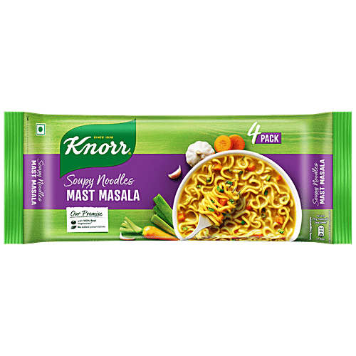 Buy Knorr Soupy Noodles Mast Masala 308 Gm Online At Best Price of Rs