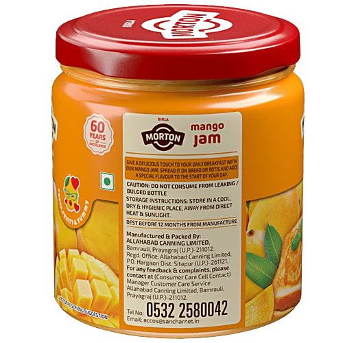 Morton  Jam - Mango, 250 g Jar 