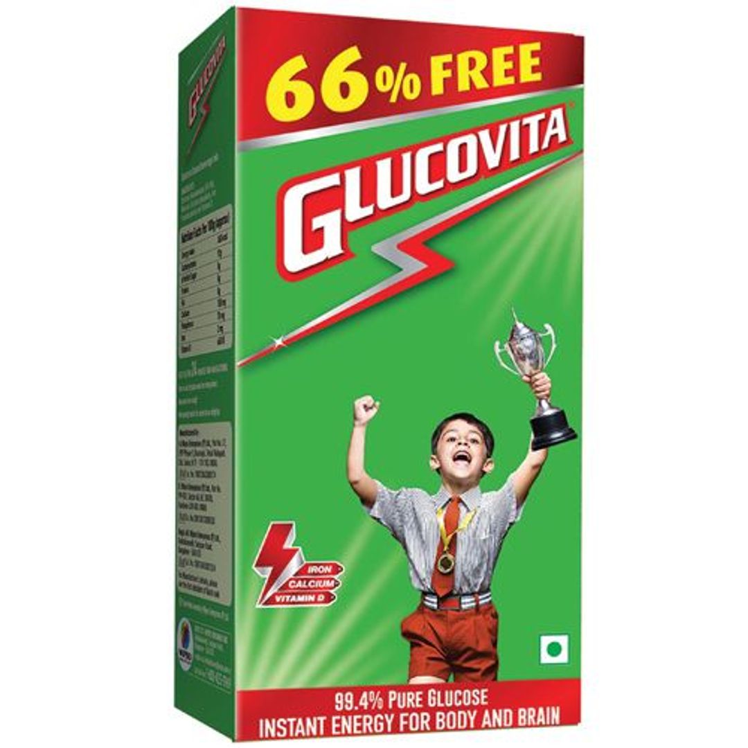 Glucovita Energy Drink - Glucose-D, 100 g Carton