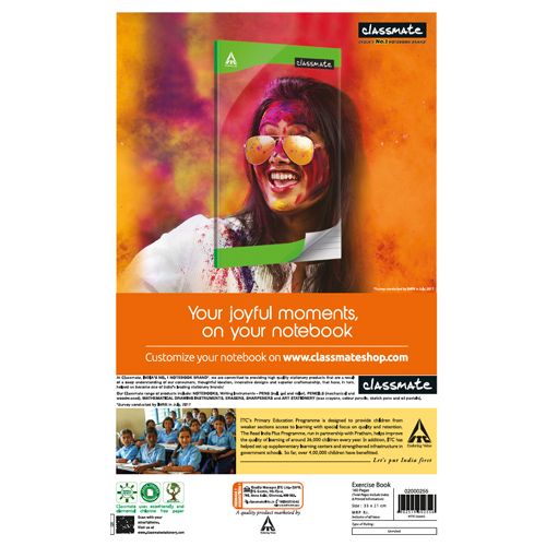 Buy Classmate Notebook Long Unruled 160 Pages Online at the Best Price bigbasket