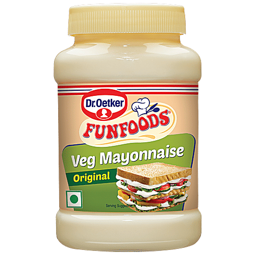 Buy Funfoods Mayonnaise Veg Eggless 250 Gm Jar Online At Best Price