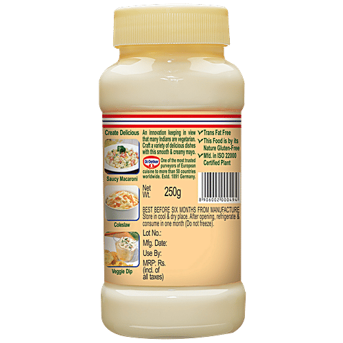 Buy Funfoods Mayonnaise Veg Eggless 250 Gm Jar Online At Best Price