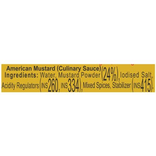 Dr. Oetker FunFoods American Mustard, 260 g  