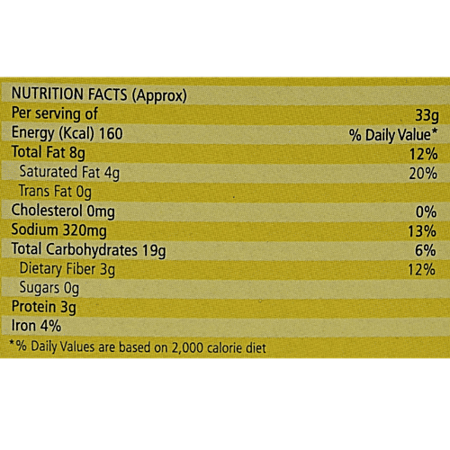 American Garden Microwave Popcorn - Butter, 273 g Carton Delicious Buttery Flavour
 Gluten-Free and Vegetarian
 Zero Trans Fats