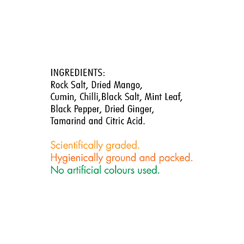 Everest Pani Puri Masala, 50 g Carton 