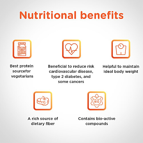 24 Mantra Organic Organic Green Moong Dal/Payatham Parupu - Whole, 500 g Pouch Gluten Free