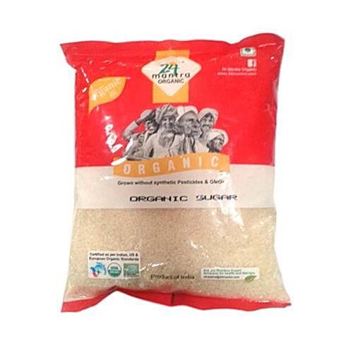 24 Mantra Organic - Sugar/Sakkare, 500 g Pouch 