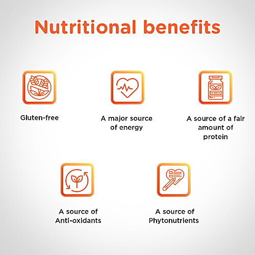 24 Mantra Organic Semi Brown Rice/Arisi, 5 kg Pouch 