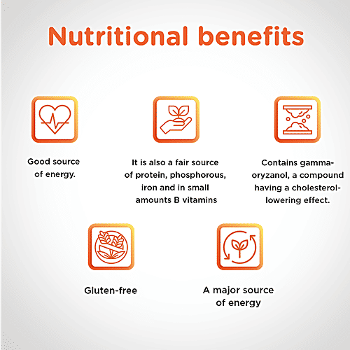 24 Mantra Organic Rice - Brown Basmati, 1 kg Pouch 