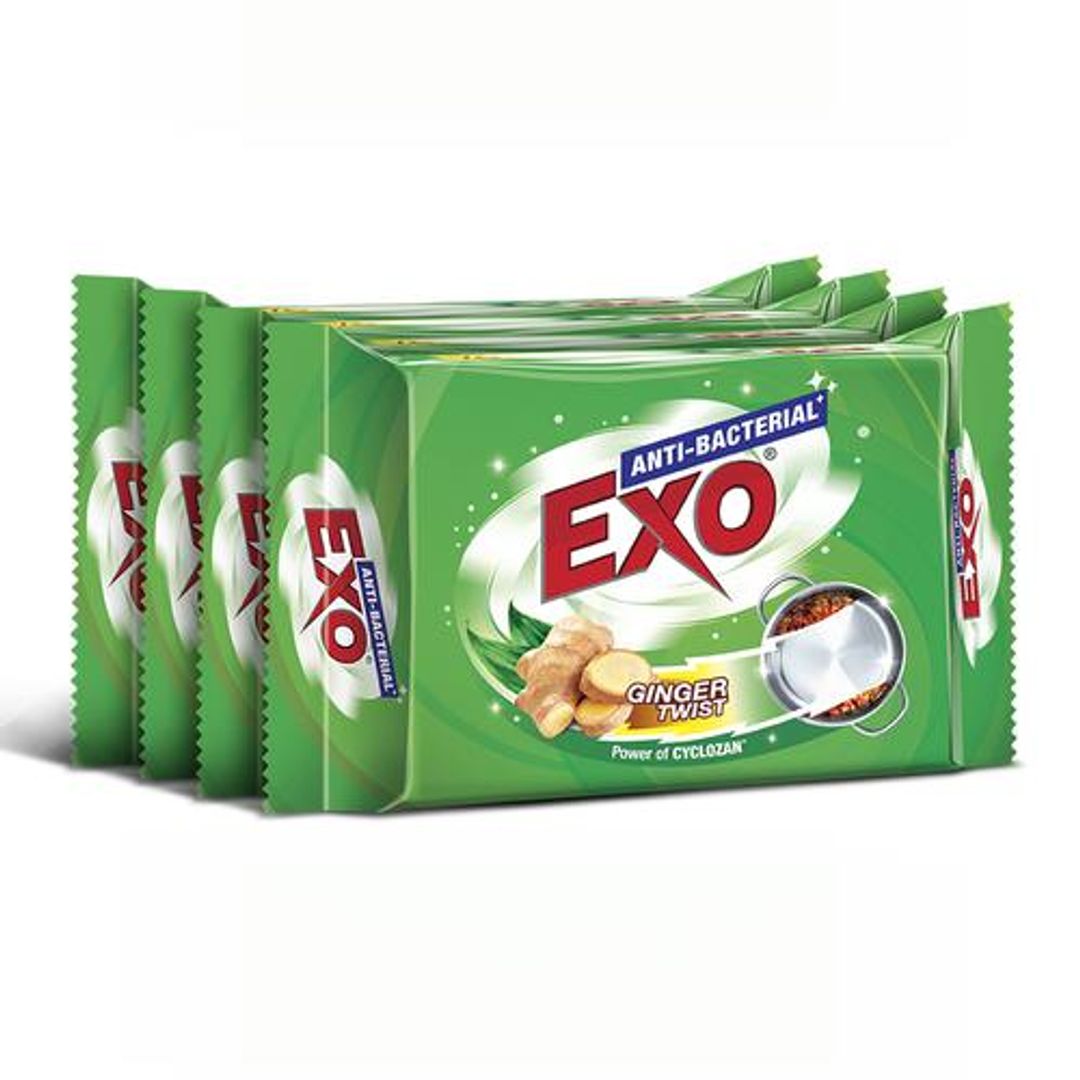 Exo Dish Shine - Bar Pack, 360 g (4 x 90g)