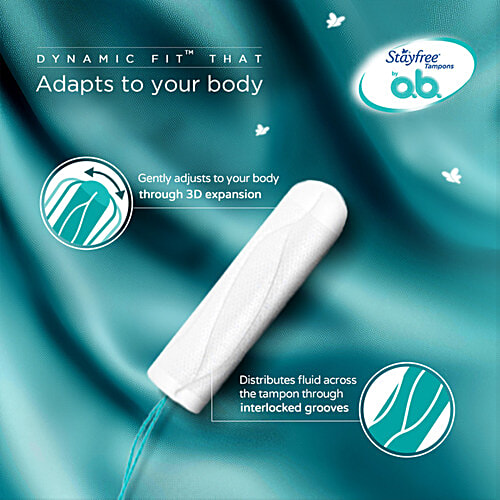 STAYFREE Tampons by ob Reg, 20 pcs Catron Reliable Protection