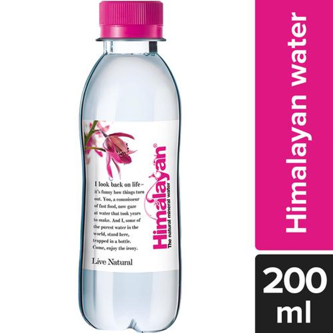 Himalayan Natural Mineral Water, 200 ml Bottle