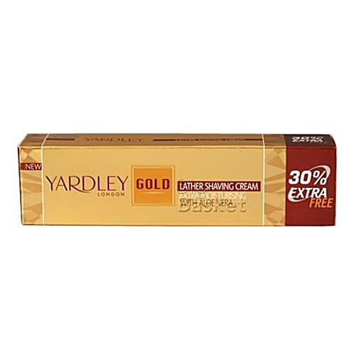 Buy Yardley Gold Lather Shaving Cream Original 30 Gm Online at the Best