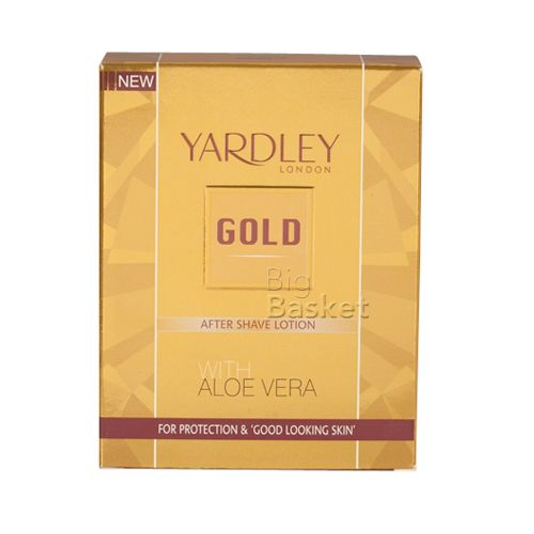 Buy Yardley Gold After Shave Lotion With Aloe Vera 100 Ml Online at the