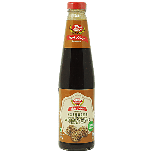 Buy Woh Hup Sauce Shitake Mushroom Vegetarian Oyster Flavor 500 Gm