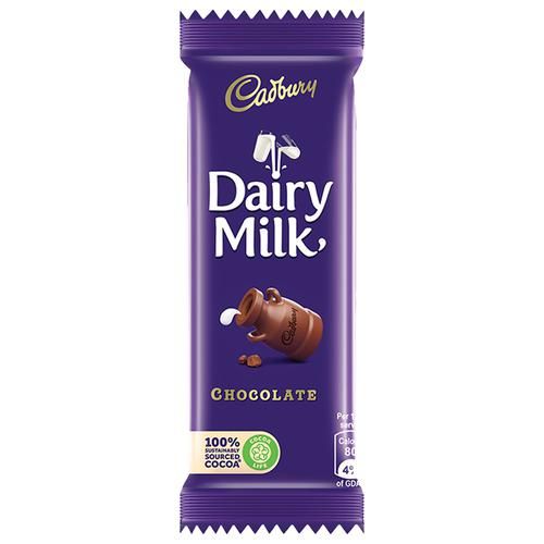 Buy Cadbury Dairy Milk Chocolate 23 Gm Pouch Online At Best Price of Rs ...