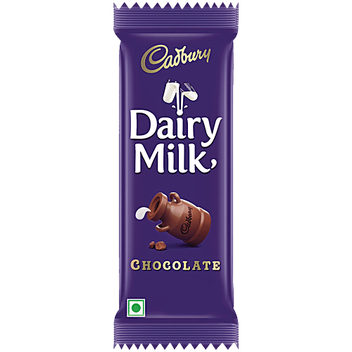 Cadbury Dairy Milk Chocolate Bar, 20.2 g  Made from Sustainably Sourced Cocoa, Perfect for Gifting on Special Occasions