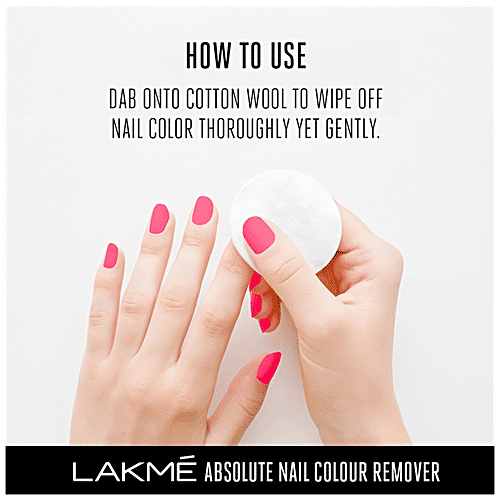 Buy Lakme Nail Color Remover 27 Ml Online at the Best Price of Rs 60.39
