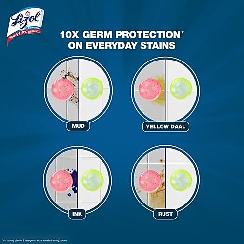 Lizol Disinfectant Surface & Floor Cleaner Liquid - Jasmine, Kills 99.9% Germs, 500 ml  
