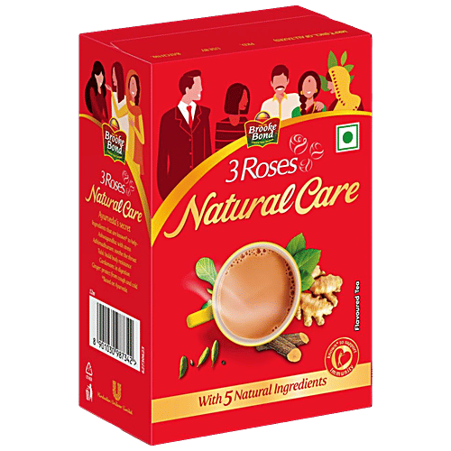 3 Roses Natural Care Tea With 5 Ayurvedic Ingredients, 250 g  5 Ayurvedic Ingredients