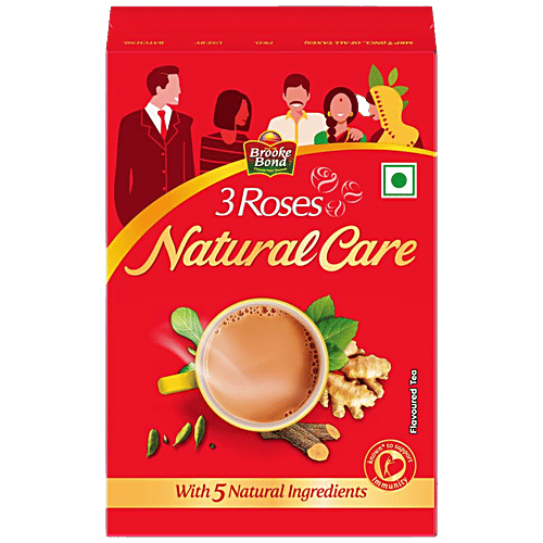 3 Roses Natural Care Tea With 5 Ayurvedic Ingredients, 250 g  5 Ayurvedic Ingredients