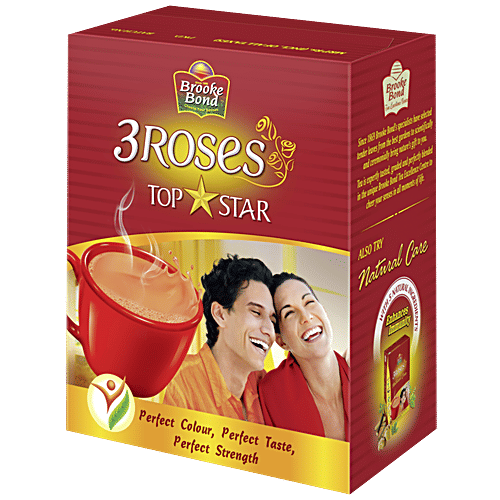 Buy 3 Roses Tea Dust Topstar 100 Gm Carton Online at the Best Price of ...