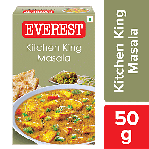 Everest Kitchen King Masala, 50 g Carton Rich in Taste & Aroma