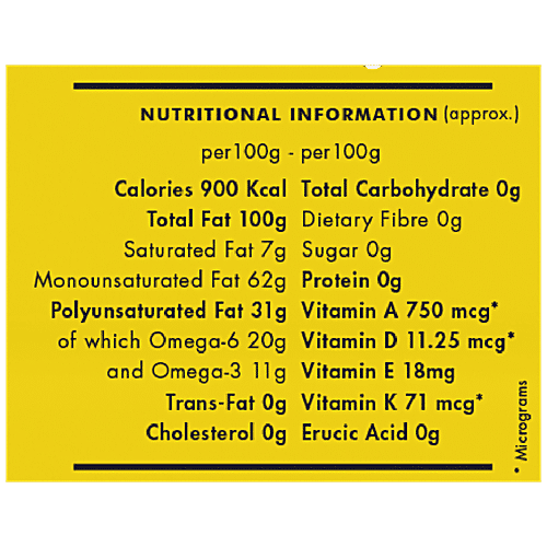Jivo  Canola Oil - Cold Pressed, 1 L  