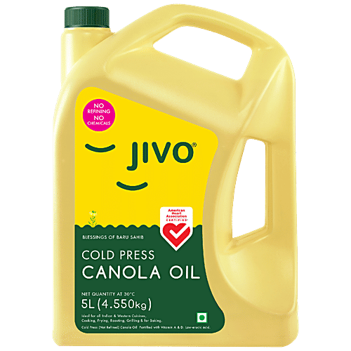 Buy Jivo Oil Canola 5 Ltr Bottle Online At Best Price of Rs 1350