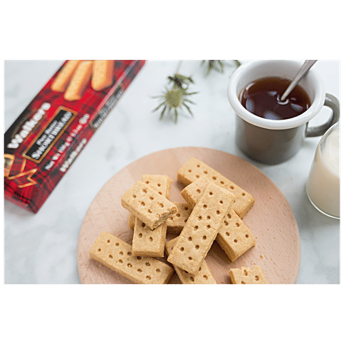Walkers Shortbread - Pure Butter, 150 g Pure Butter
Traditional Recipe
Crumbly Texture