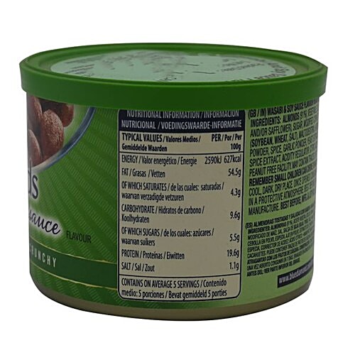 Blue Diamond Almonds - Wasabi & Soy Sauce, 150 g Box 
