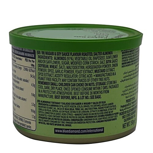 Blue Diamond Almonds - Wasabi & Soy Sauce, 150 g Box 