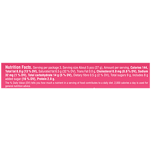 Tiffany Cream Wafers - Strawberry Flavored, 65 g  Zero Trans Fat