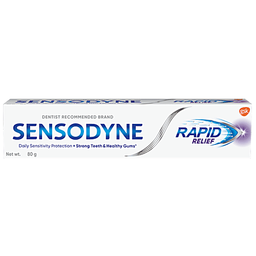 Sensodyne Rapid Relief Toothpaste, 80 g  
