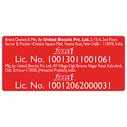 McVitie's Oat Cookies With Goodness Of Honey, 120 g Carton Goodness of Oats & High in Fibre