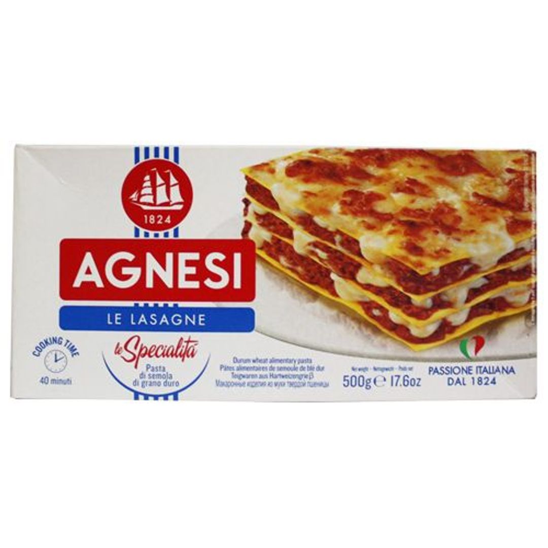 Agnesi Lasagne - Le Speciali, 500 g Carton