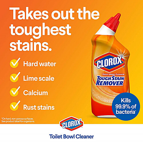 Buy Clorox Toilet Cleaner Tough Stain 709 Ml Online At Best Price