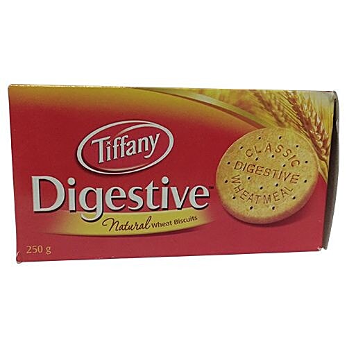 Tiffany Digestive - Natural Wheat Biscuits, 250 g  